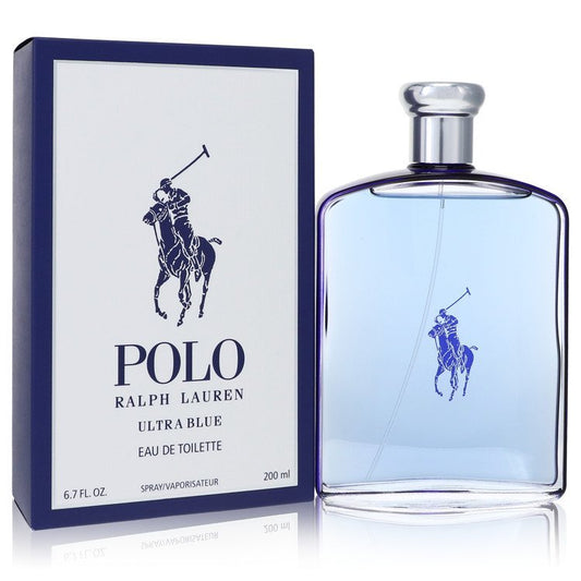 Polo Ultra Blue by Ralph Lauren Eau De Toilette Spray 6.7 oz for Men - Thesavour