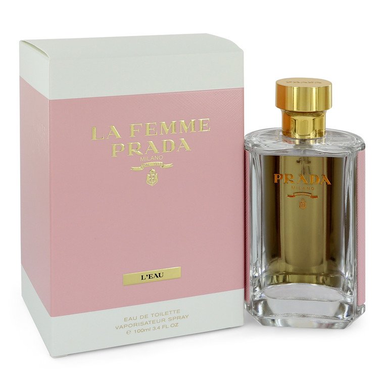 Prada La Femme L'eau by Prada Eau De Toilette Spray 3.4 oz for Women - Thesavour