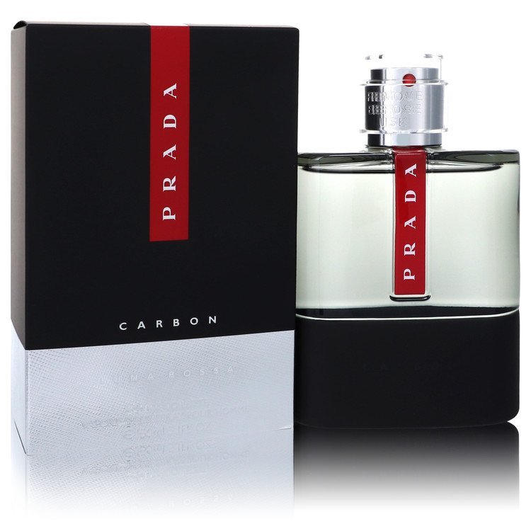 Prada Luna Rossa Carbon by Prada Eau De Toilette Spray 5.1 oz for Men - Thesavour