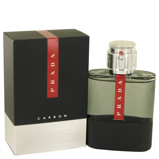 Prada Luna Rossa Carbon by Prada Eau De Toilette Spray for Men - Thesavour