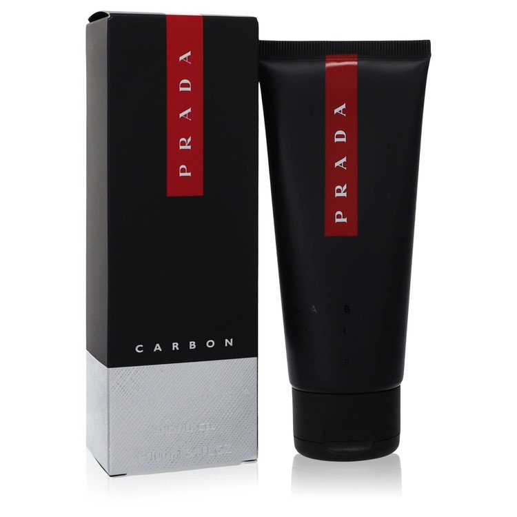 Prada Luna Rossa Carbon by Prada Shower Gel 3.4 oz for Men - Thesavour