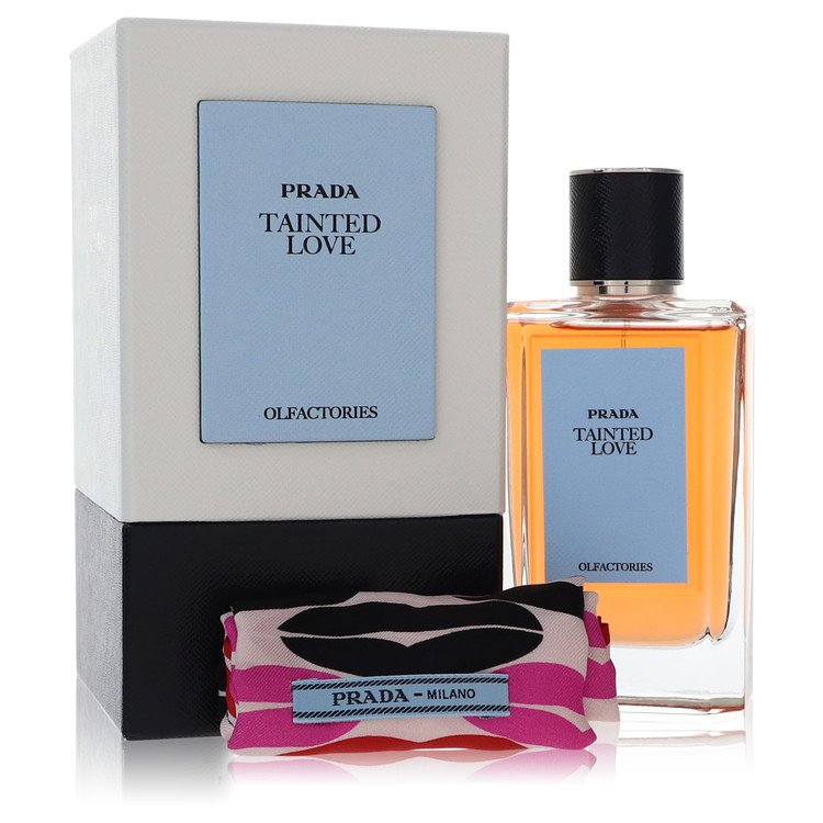 Prada Olfactories Tainted Love by Prada Eau De Parfum Spray with Free Gift Pouch 3.4 oz 3.4 oz Eau De Parfum Spray + Gift Pouch for Men - Thesavour