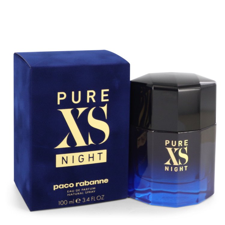 Pure XS Night by Paco Rabanne Eau De Parfum Spray 3.4 oz for Men - Thesavour