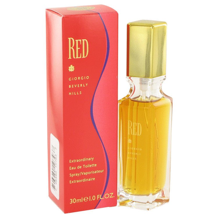 RED by Giorgio Beverly Hills Eau De Toilette Spray for Women - Thesavour