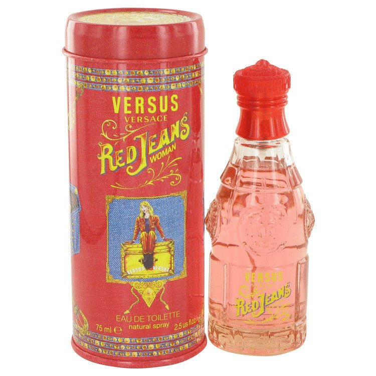 RED JEANS by Versace Eau De Toilette Spray 2.5 oz for Women - Thesavour