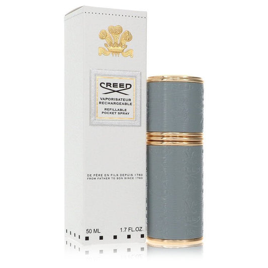 Refillable Pocket Spray by Creed Refillable Perfume Atomizer (Grey Unisex) 1.7 oz for Men - Thesavour