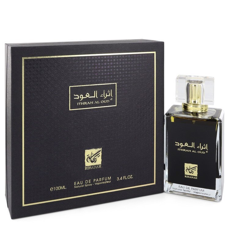 Rihanah Ithrah Al Oud by Rihanah Eau De Parfum Spray (Unisex) 3.4 oz for Women - Thesavour