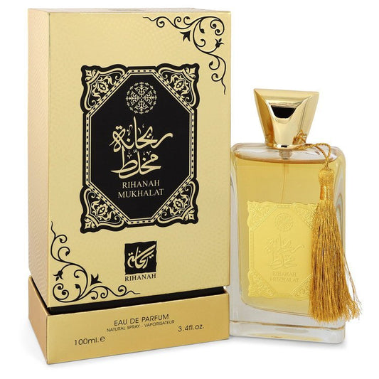 Rihanah Mukhalat by Rihanah Eau De Parfum Spray 3.4 oz for Women - Thesavour