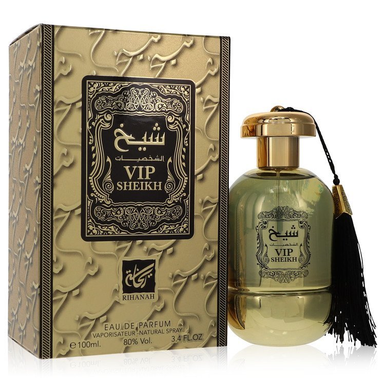 Rihanah VIP Sheikh by Rihanah Eau De Parfum Spray (Unisex) 3.4 oz for Men - Thesavour