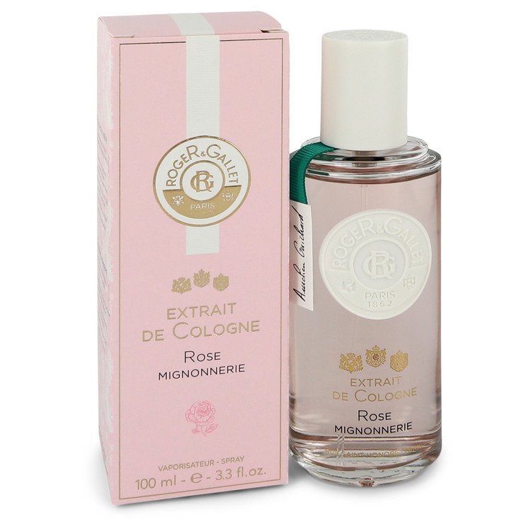 Roger & Gallet Rose Mignonnerie by Roger & Gallet Extrait De Cologne Spray 3.3 oz for Women - Thesavour