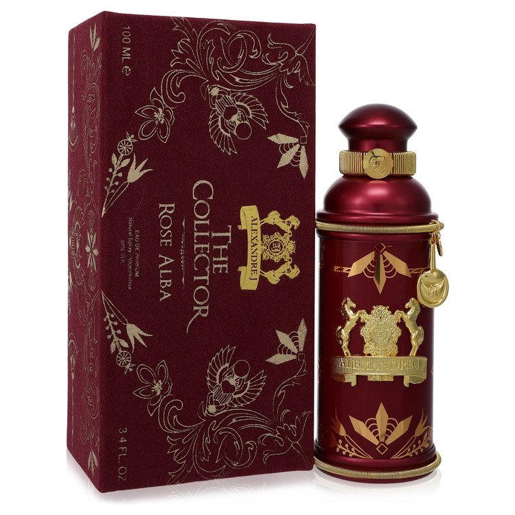 Rose Alba by Alexandre J Eau De Parfum Spray 3.4 oz for Women - Thesavour