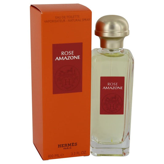 Rose Amazone by Hermes Eau De Toilette Spray 3.3 oz for Women - Thesavour