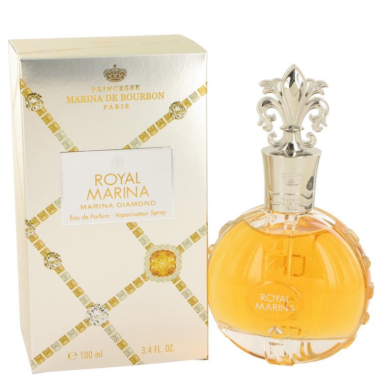 Royal Marina Diamond by Marina De Bourbon Eau De Parfum Spray 3.4 oz for Women - Thesavour