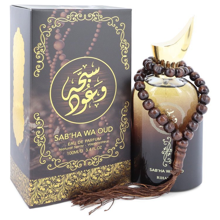 Sabha Wa Oud by Rihanah Eau De Parfum Spray (Unisex) 3.4 oz for Men - Thesavour