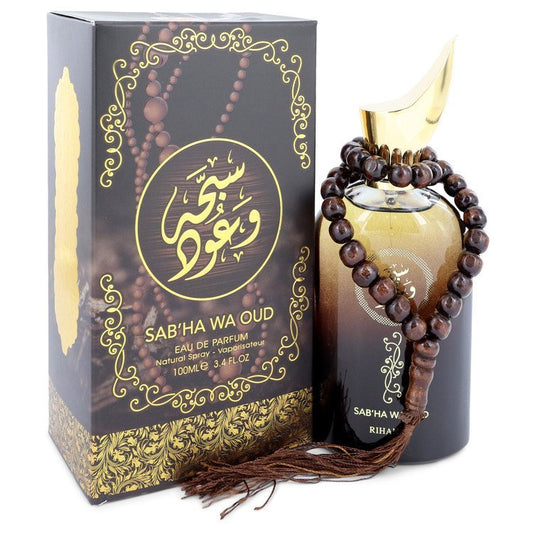 Sabha Wa Oud by Rihanah Eau De Parfum Spray (Unisex )unboxed 3.4 oz for Men - Thesavour