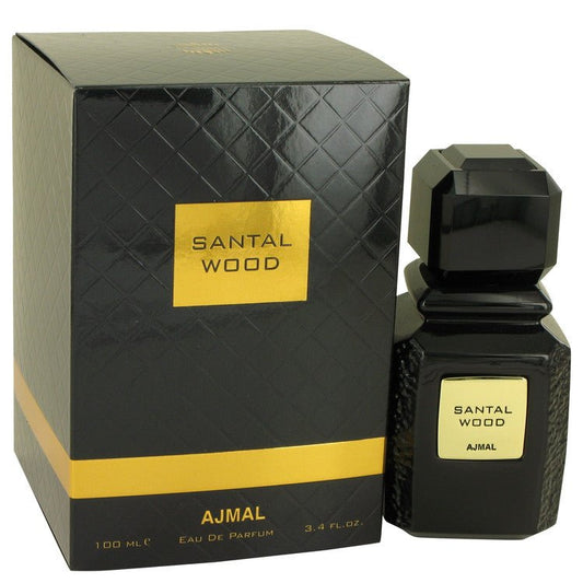 Santal Wood by Ajmal Eau De Parfum Spray (Unisex) 3.4 oz for Women - Thesavour