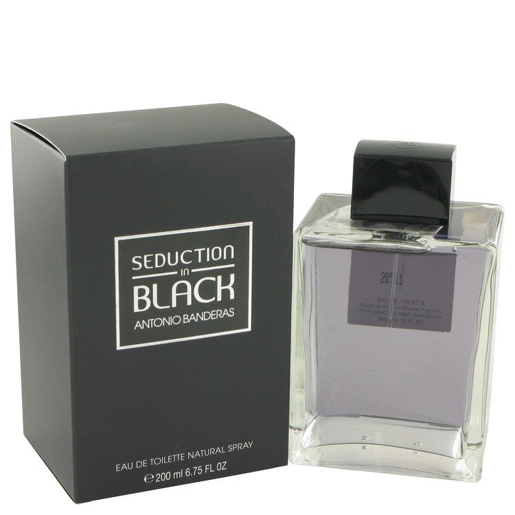 Seduction In Black by Antonio Banderas Eau De Toilette Spray for Men - Thesavour