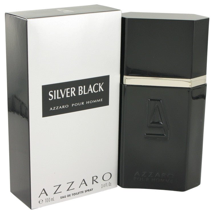 Silver Black by Azzaro Eau De Toilette Spray 3.4 oz for Men - Thesavour