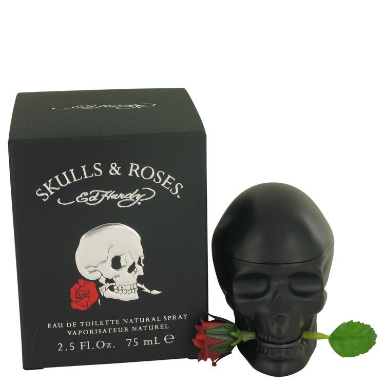 Skulls & Roses by Christian Audigier Eau De Toilette Spray 2.5 oz for Men - Thesavour