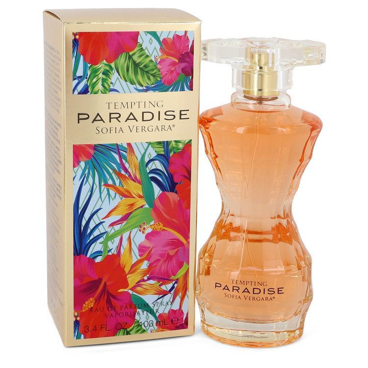 Sofia Vergara Tempting Paradise by Sofia Vergara Eau De Parfum Spray 3.4 oz for Women - Thesavour
