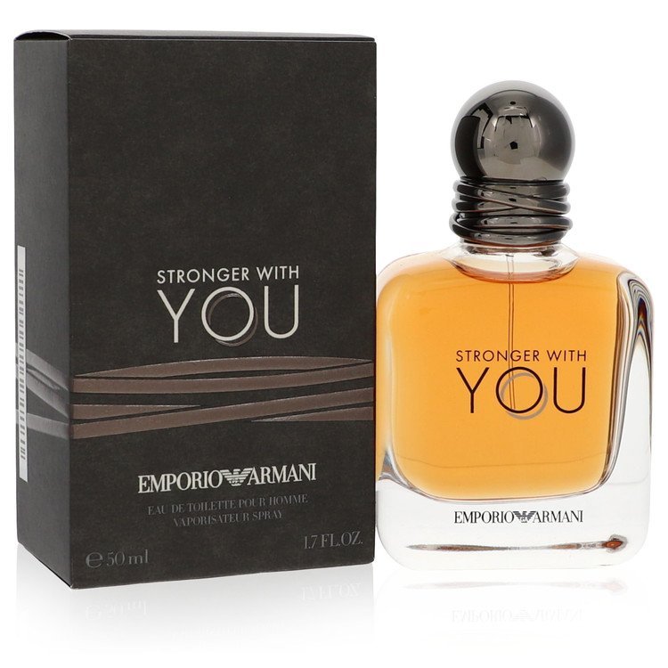 Stronger With You by Giorgio Armani Eau De Toilette Spray 1.7 oz for Men - Thesavour