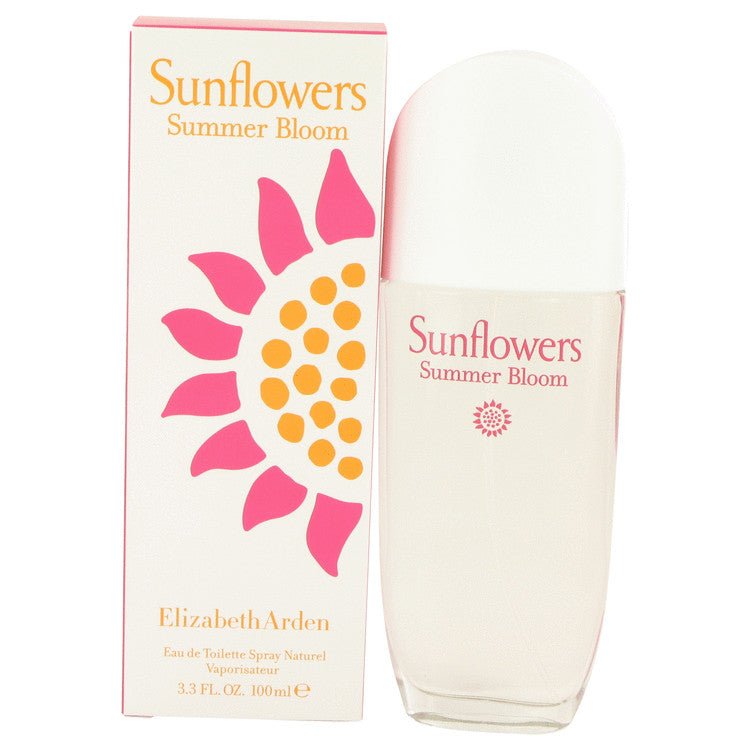 Sunflowers Summer Bloom by Elizabeth Arden Eau De Toilette Spray 3.3 oz for Women - Thesavour