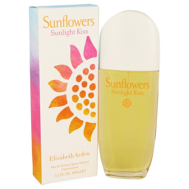 Sunflowers Sunlight Kiss by Elizabeth Arden Eau De Toilette Spray 3.4 oz for Women - Thesavour