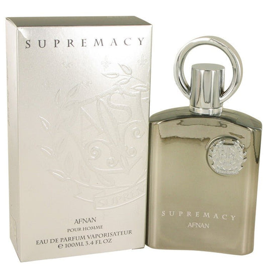 Supremacy Silver by Afnan Eau De Parfum Spray 3.4 oz for Men - Thesavour