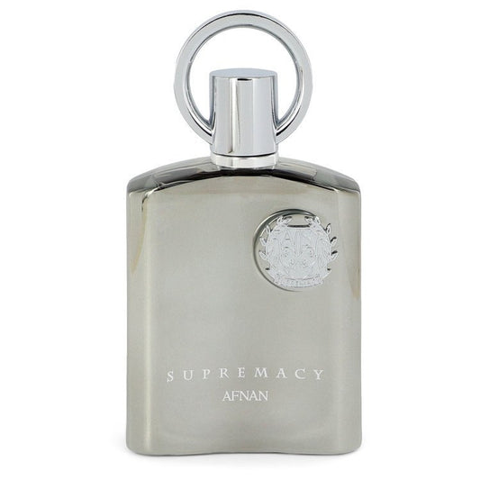 Supremacy Silver by Afnan Eau De Parfum Spray (unboxed) 3.4 oz for Men - Thesavour