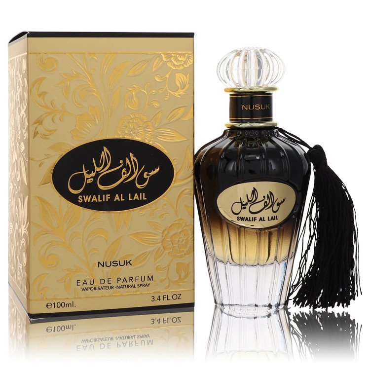 Swalif Al Lail by Nusuk Eau De Parfum Spray (Unisex) 3.4 oz for Men - Thesavour