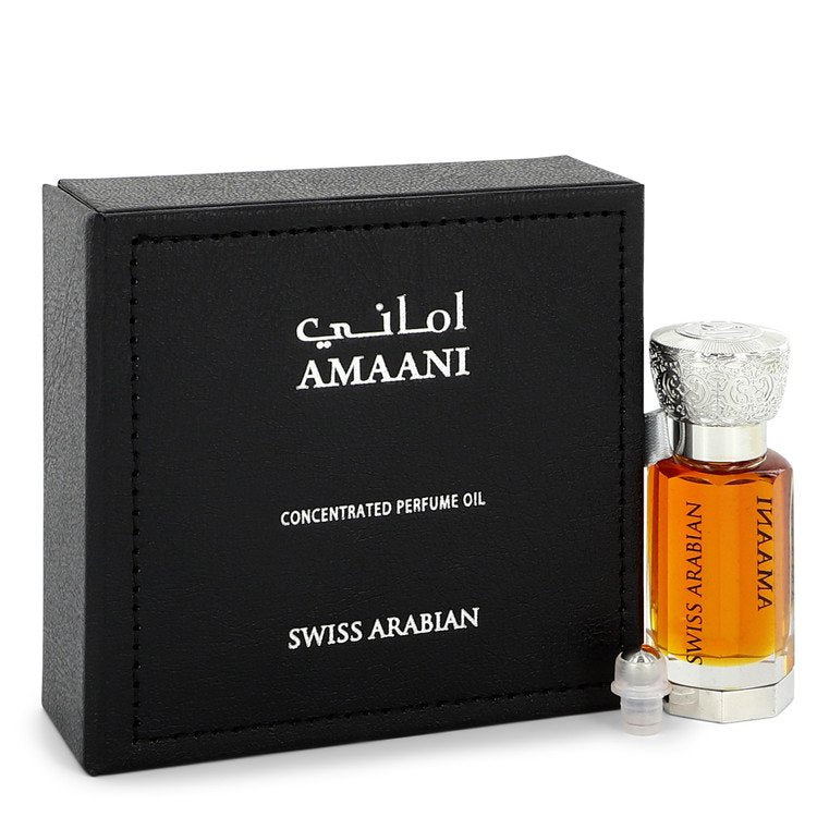 Swiss Arabian Amaani by Swiss Arabian Perfume Oil (Unisex) .40 oz for Men - Thesavour
