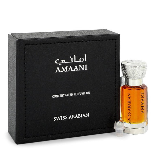 Swiss Arabian Amaani by Swiss Arabian Perfume Oil (Unisex) .40 oz for Men - Thesavour