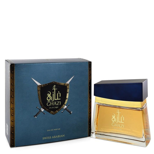 Swiss Arabian Ghazi Oud by Swiss Arabian Eau De Parfum Spray 3.4 oz for Men - Thesavour