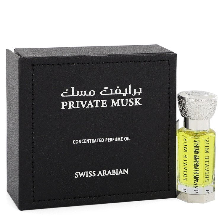 Swiss Arabian Private Musk by Swiss Arabian Concentrated Perfume Oil (Unisex) 0.4 oz for Women - Thesavour