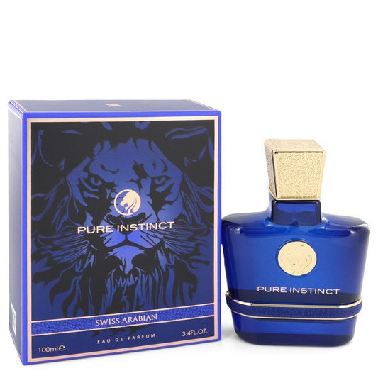 Swiss Arabian Pure Instinct by Swiss Arabian Eau De Parfum Spray 3.4 oz for Men - Thesavour