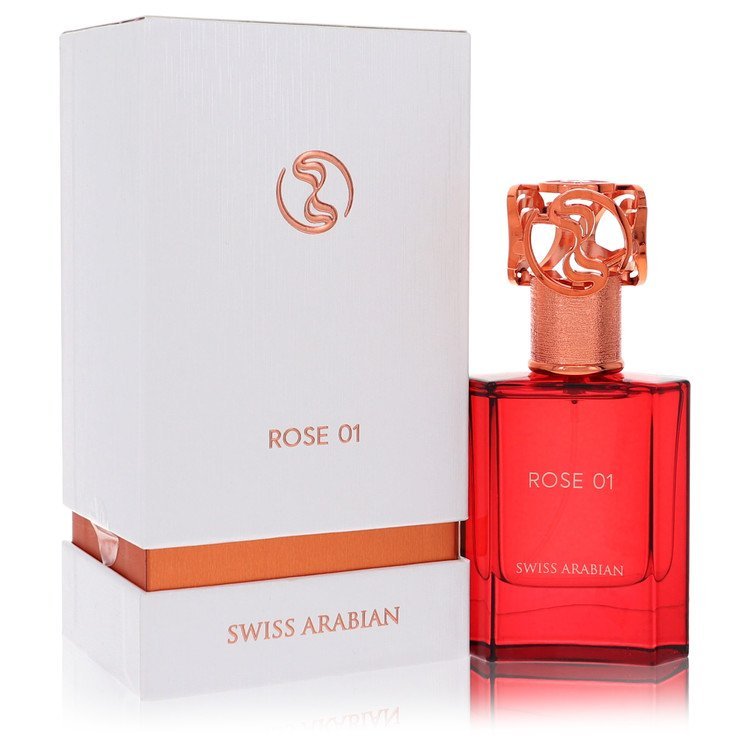 Swiss Arabian Rose 01 by Swiss Arabian Eau De Parfum Spray (Unisex) 1.7 oz for Men - Thesavour
