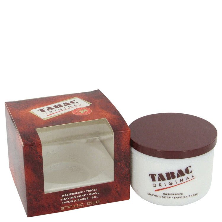 TABAC by Maurer & Wirtz Shaving Soap with Bowl 4.4 oz for Men - Thesavour