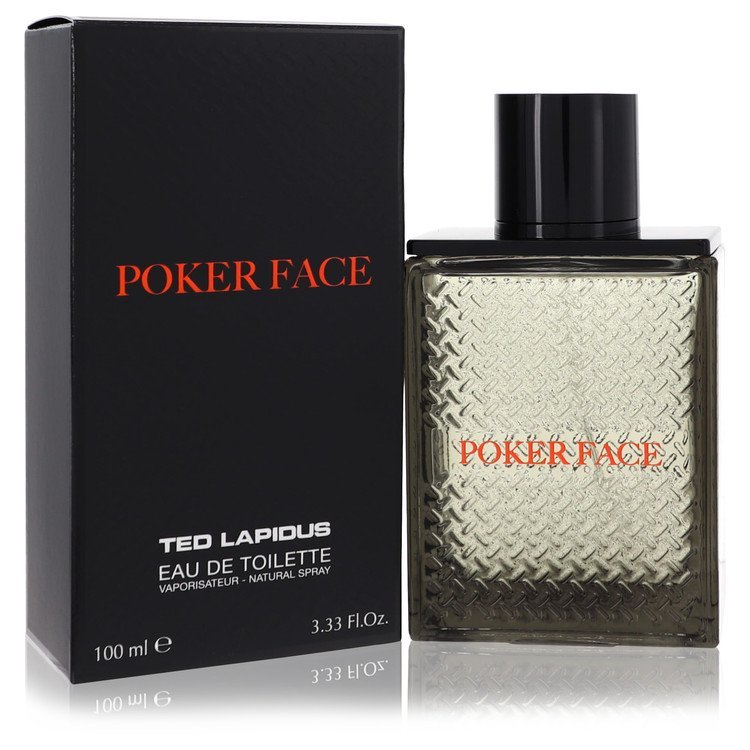Ted Lapidus Poker Face by Ted Lapidus Eau De Toilette Spray 3.4 oz for Men - Thesavour