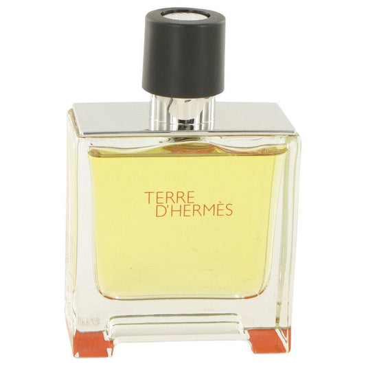 Terre D'Hermes by Hermes Pure Perfume Spray (unboxed) 2.5 oz for Men - Thesavour