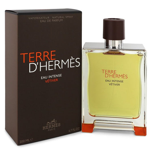 Terre D'hermes Eau Intense Vetiver by Hermes Eau De Parfum Spray for Men - Thesavour