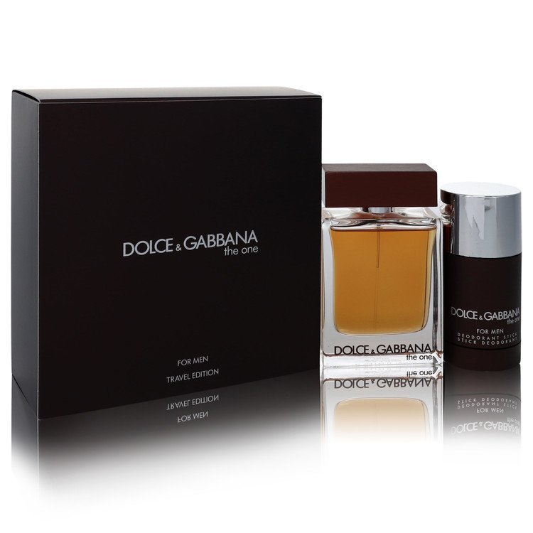 The One by Dolce & Gabbana Gift Set -- 3.3 oz Eau De Toilette Spray + 2.4 oz Deodorant Stick for Men - Thesavour