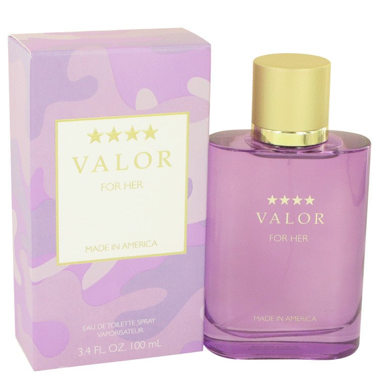 Valor by Dana Eau De Toilette Spray 3.4 oz for Women - Thesavour