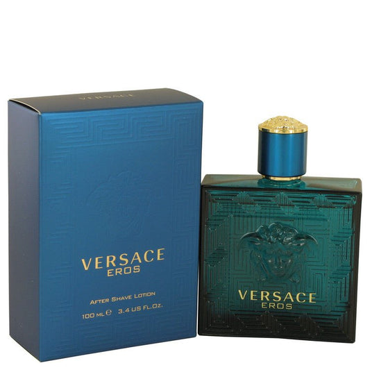 Versace Eros by Versace After Shave Lotion 3.4 oz for Men - Thesavour