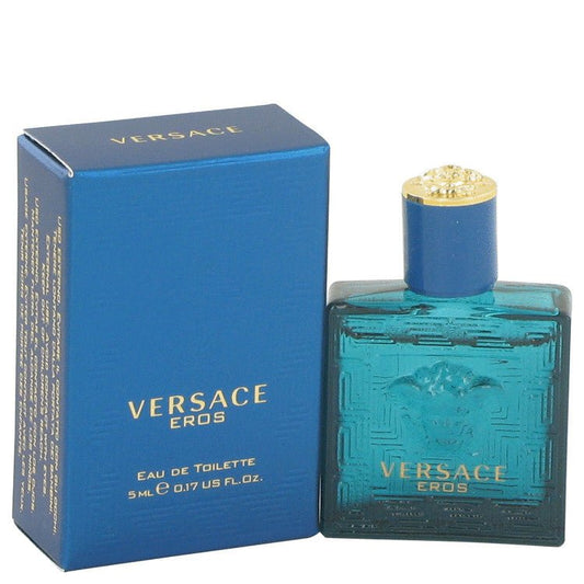 Versace Eros by Versace Mini EDT .16 oz for Men - Thesavour