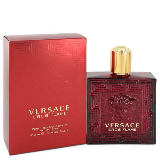 Versace Eros Flame by Versace Deodorant Spray 3.4 oz for Men - Thesavour