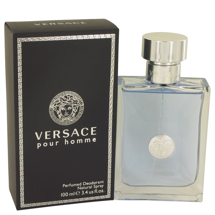 Versace Pour Homme by Versace Deodorant Spray 3.4 oz for Men - Thesavour