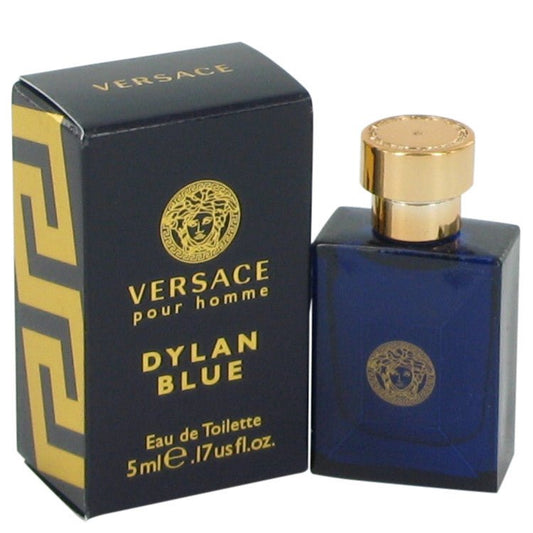 Versace Pour Homme Dylan Blue by Versace Mini EDT .17 oz for Men - Thesavour