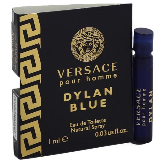 Versace Pour Homme Dylan Blue by Versace Vial (sample) .03 oz for Men - Thesavour