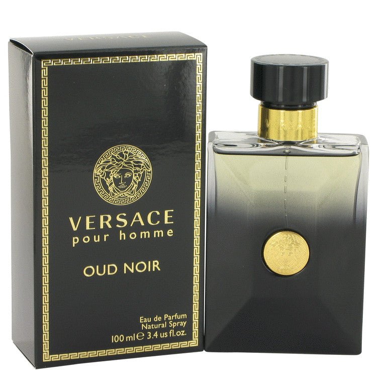 Versace Pour Homme Oud Noir by Versace Eau De Parfum Spray 3.4 oz for Men - Thesavour