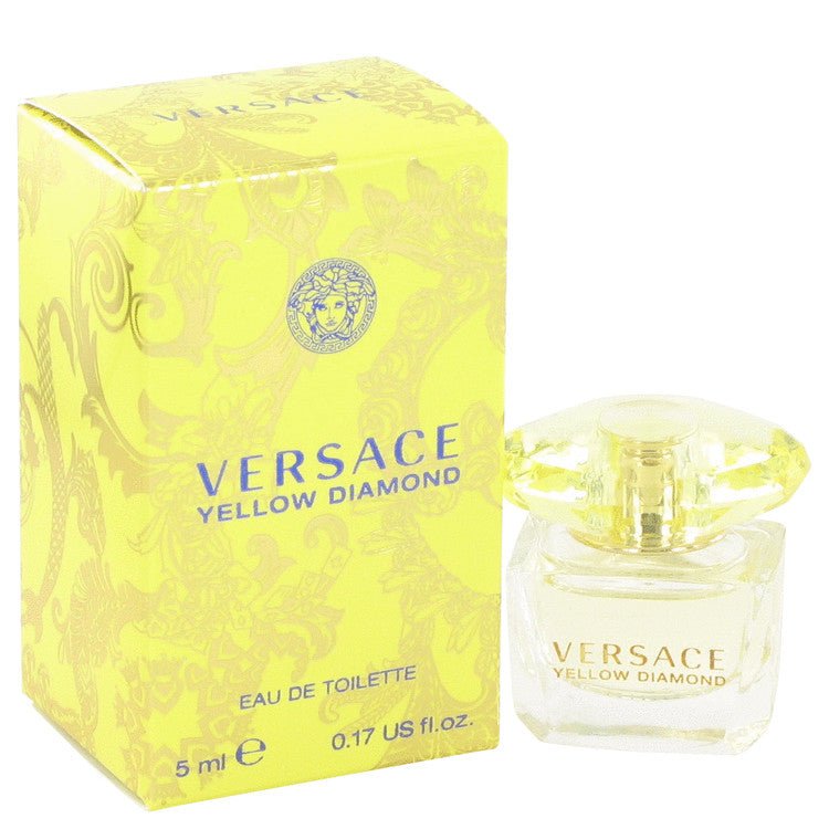 Versace Yellow Diamond by Versace Mini EDT .17 oz for Women - Thesavour